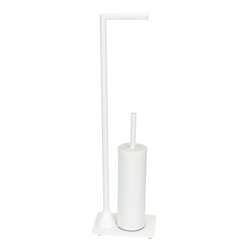 Stand-WC-Garnitur mit Toilettenbürste