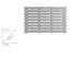 Badematte 'Indoor & Outdoor' Kunststoff taupe 80 x 50 cm