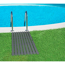Badematte 'Indoor & Outdoor' Kunststoff grau 80 x 50 cm