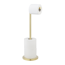 Stand Toilettenpapierhalter goldfarben für 5 Rollen