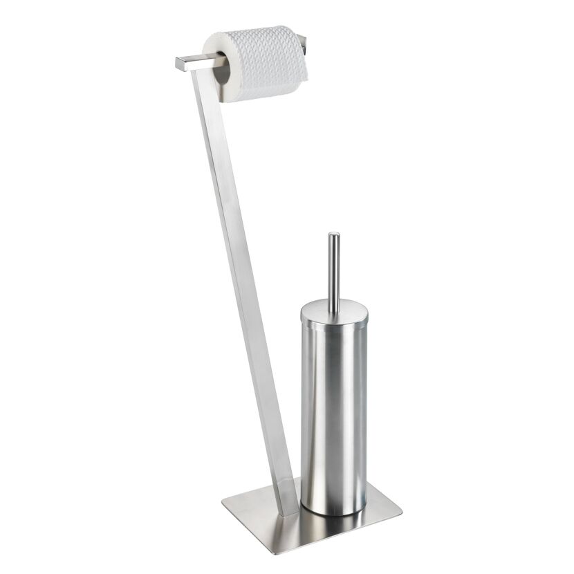 Stand-WC-Garnitur mit Toilettenbürste