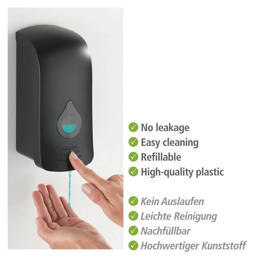 Seifenspender an der Wand