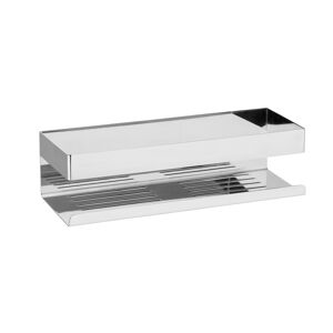 Wandablage 'Turbo-Loc® Genova' Edelstahl glänzend 30 x 10,5 x 8 cm