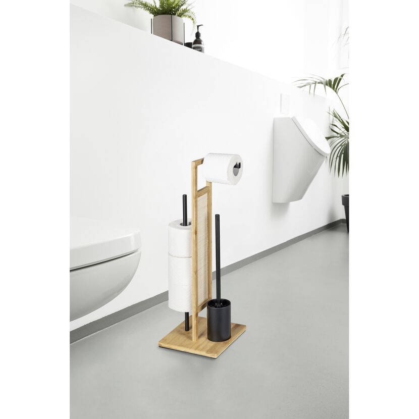 Stand-WC-Garnitur mit Toilettenbürste