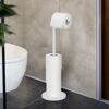 Stehender Toilettenpapierhalter mit Ersatzrollen
