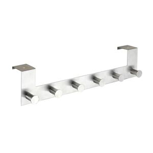 Türgarderobe 'Celano' Edelstahl 6 Haken