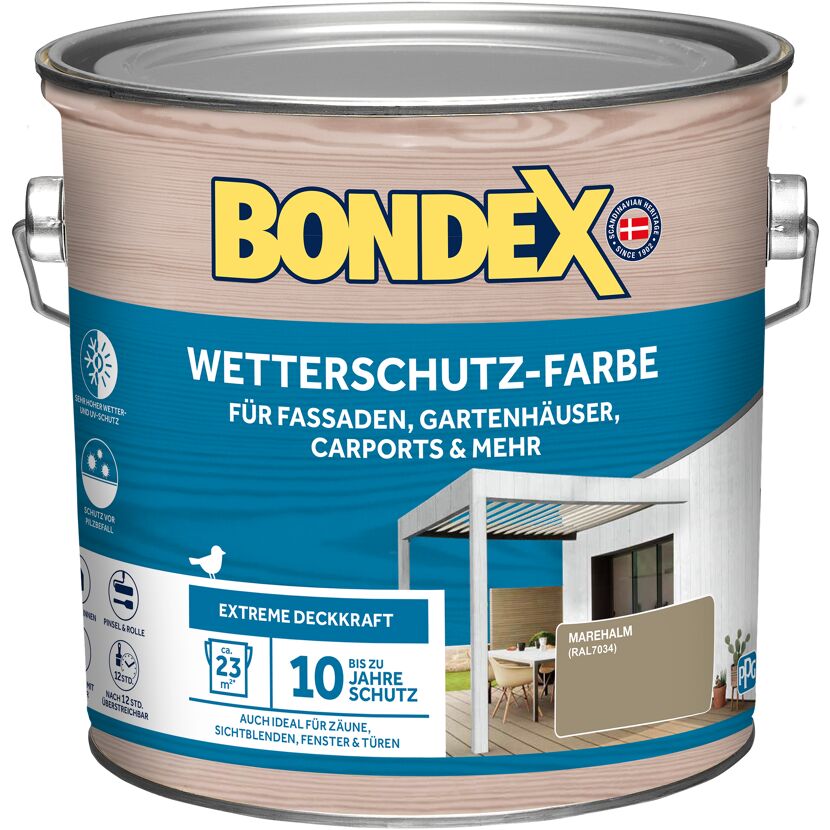 Wetterschutzfarbe marehalm 2,5 l