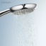 Duschsystem 'Aquamaxx 200' chromfarben mit Thermostat, eckige Kopfbrause