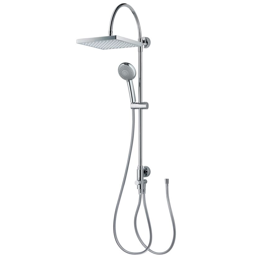 Duschsystem mit Regendusche und Handbrause
