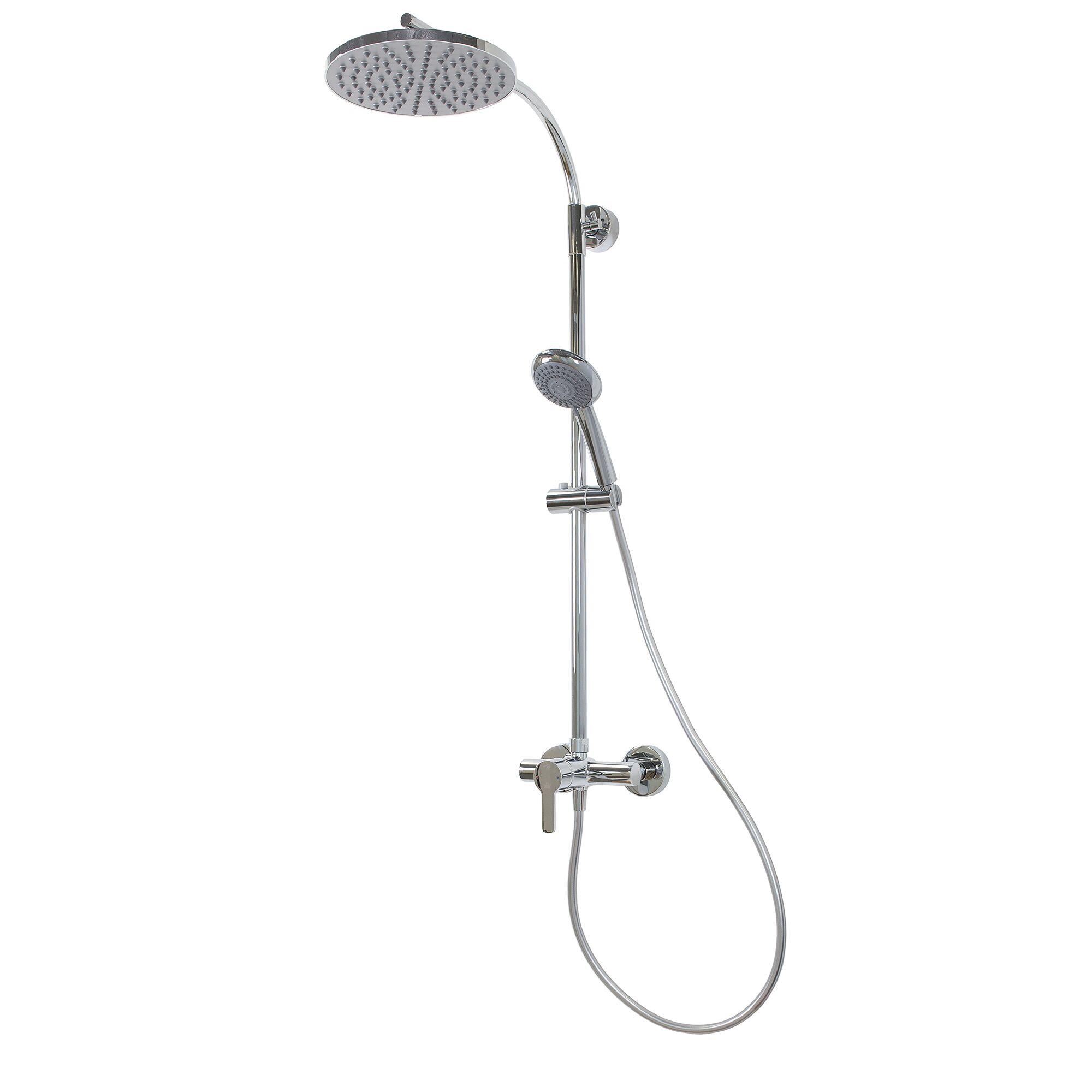 Duschkopf mit Schlauch und Halterung