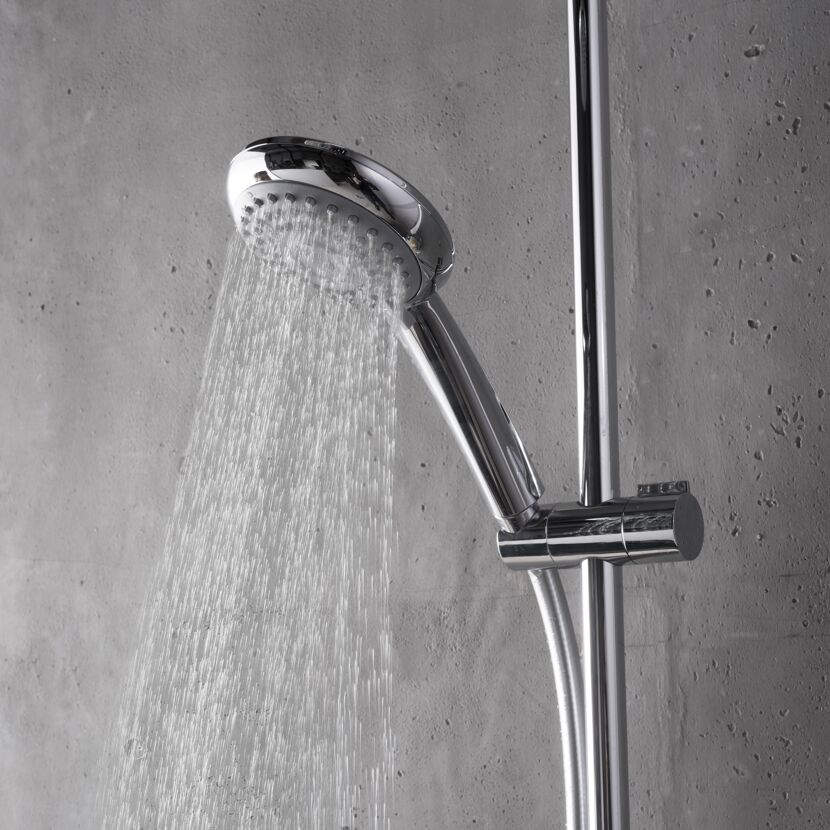 Duschkopf mit Wasserstrahl