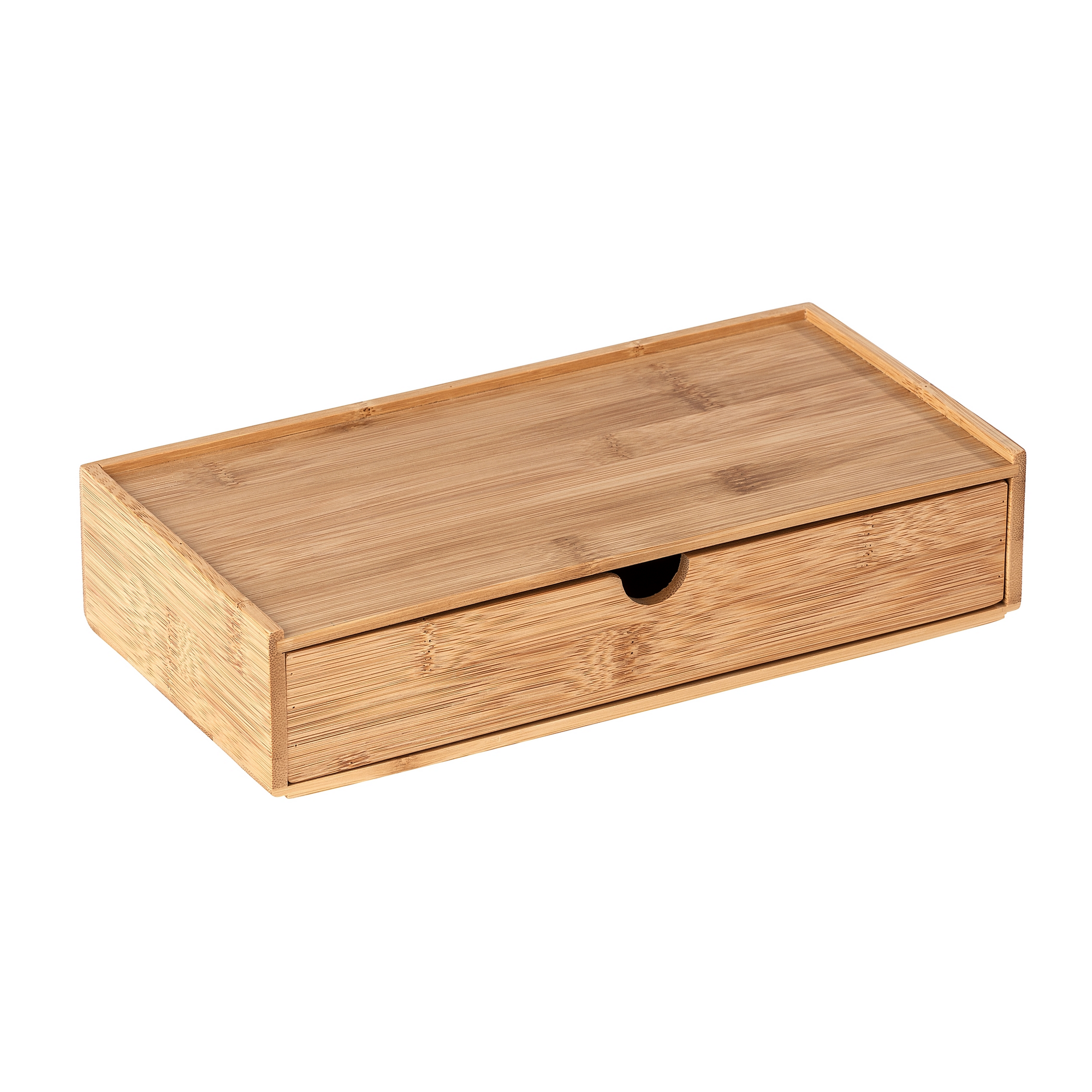 Aufbewahrungsbox 'Terra' Bambus mit Schublade 28 x 14 x 6 cm