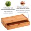 Bambusbox mit Schublade