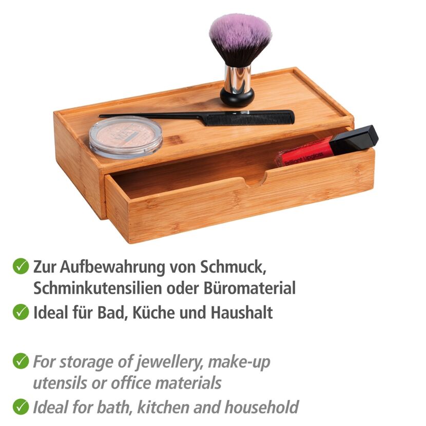 Bambusbox mit Schublade