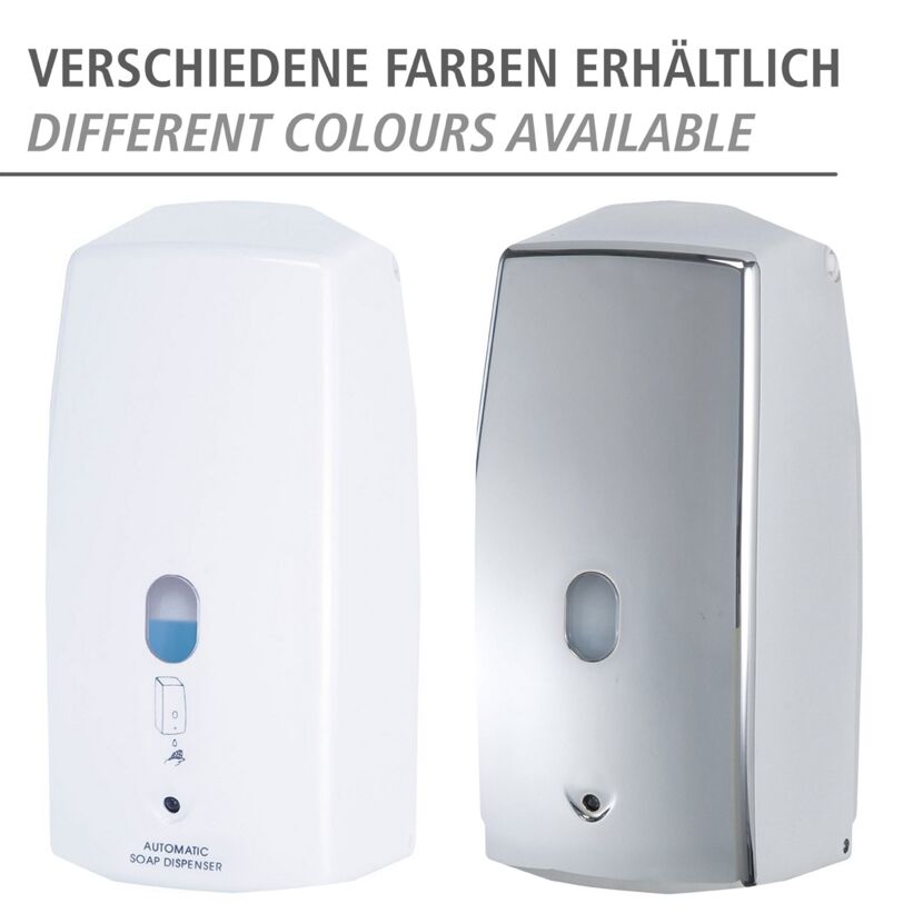 Zwei kontaktlose Seifenspender