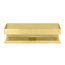 Wandablage 'Turbo-Loc® Genova' matt gold 30 x 10,5 x 8 cm