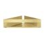 Goldene Eckablage