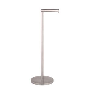 Stand Toilettenpapierhalter edelstahlfarben matt für 5 Rollen