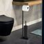 Stand-WC-Garnitur mit Toilettenbürste