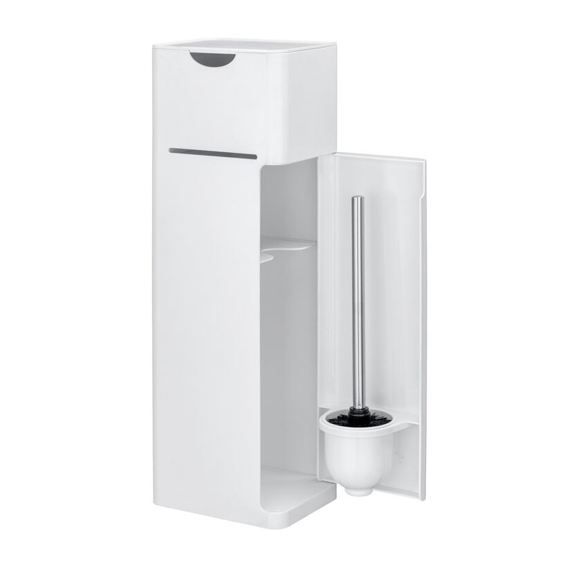 Stand-WC-Garnitur mit Toilettenbürste