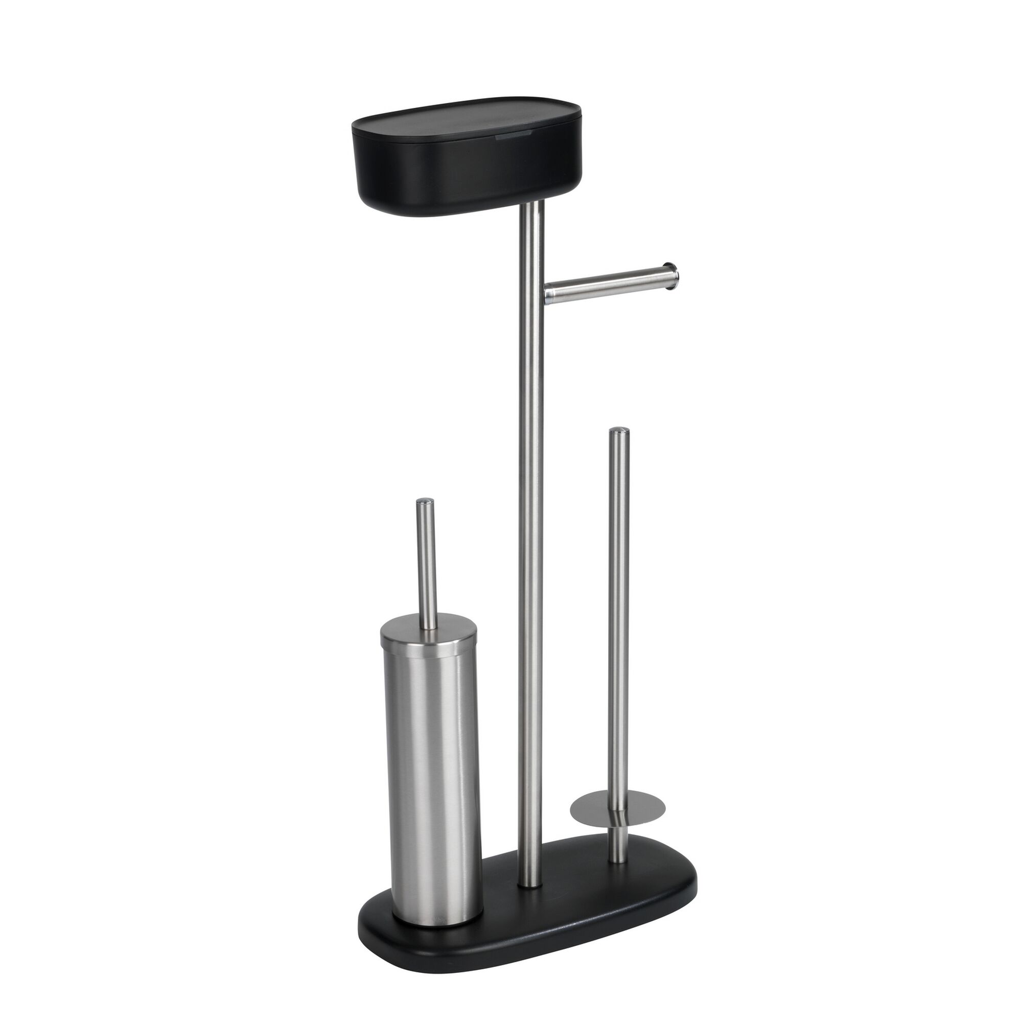 Stand-WC-Garnitur mit Toilettenbürste