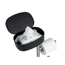 Stand WC-Garnitur 'Rivazza' 5-in-1 edelstahlfarben/schwarz mit Ablage