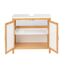 Offener Badschrank aus Bambus