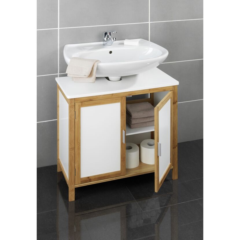 Waschbeckenunterschrank mit Waschbecken
