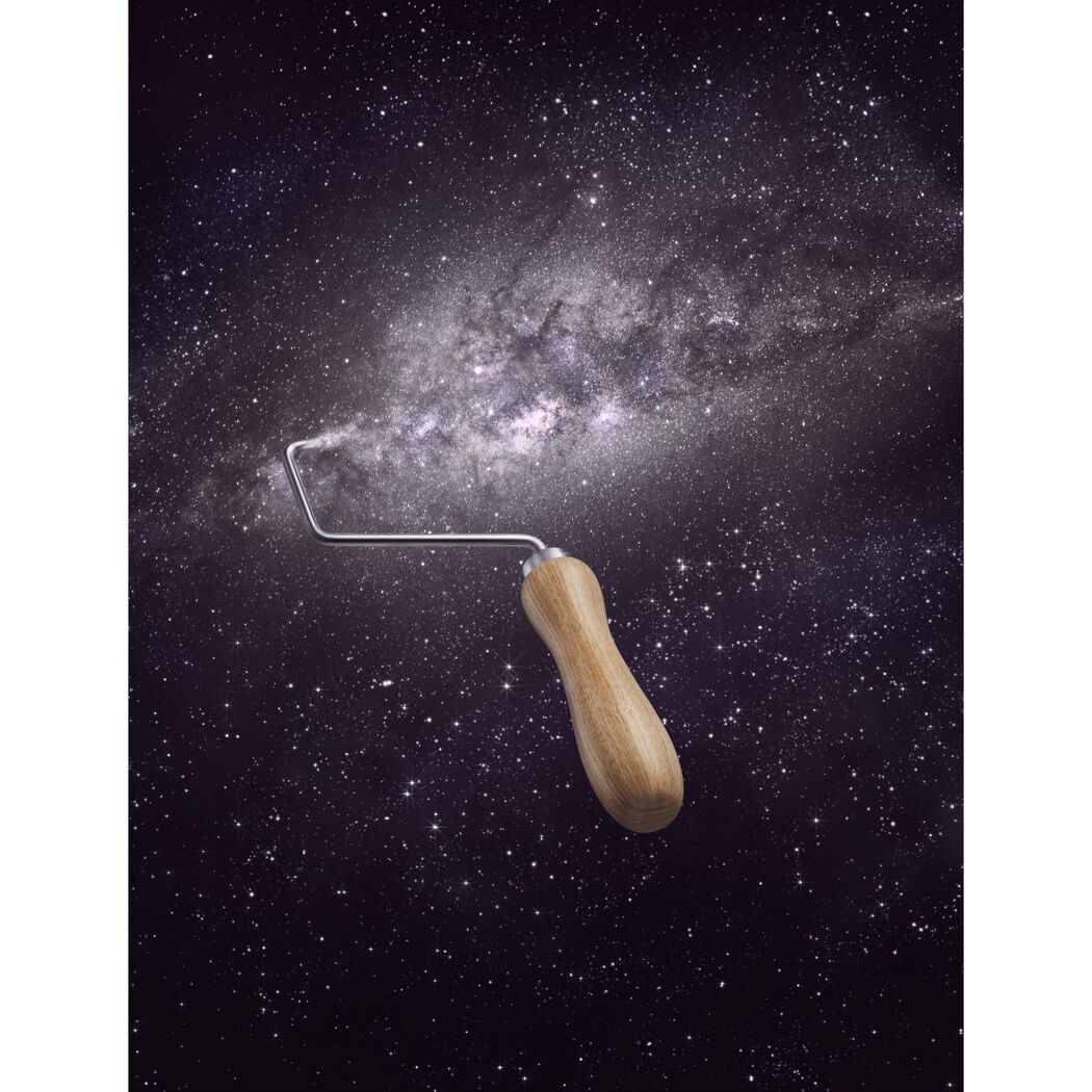 Trendfarbe 'Universe' schwarzviolett matt 50 ml