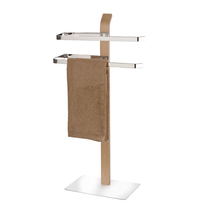 Handtuchständer Holz mit Handtuch