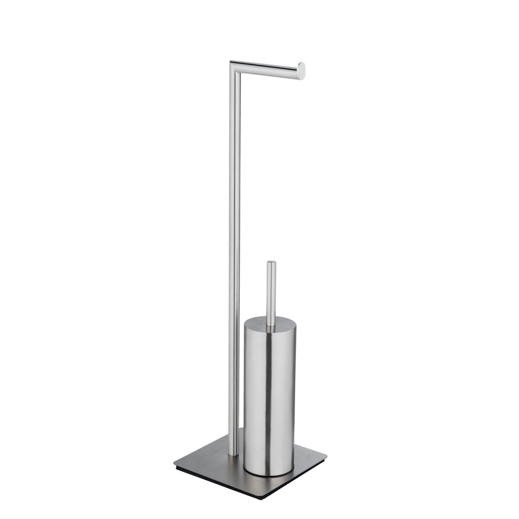 Stand-WC-Garnitur mit Toilettenbürste