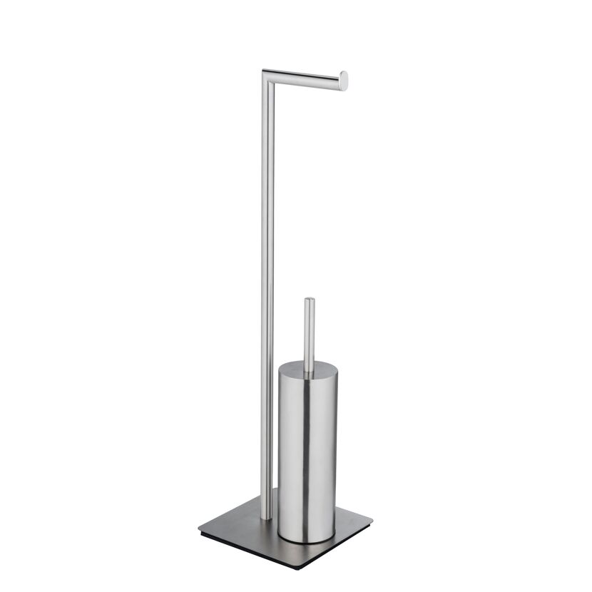 Stand-WC-Garnitur mit Toilettenbürste