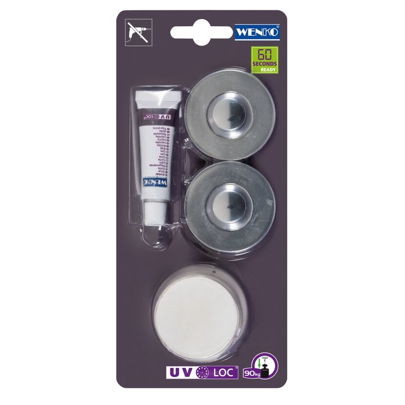 Kleber Set für Badaccessoires, ohne Bohren