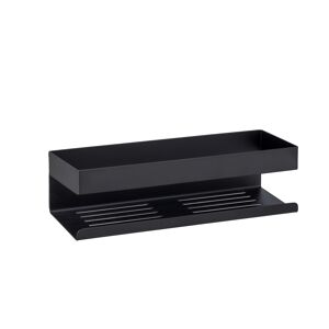 Wandablage 'Turbo-Loc® Genova' matt schwarz 30 x 10,5 x 8 cm