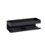 Wandablage 'Turbo-Loc® Genova' matt schwarz 30 x 10,5 x 8 cm