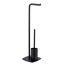Stand WC-Garnitur 'Iria' 2-in-1 schwarz