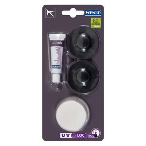 UV-Loc® Befestigungsset schwarz Ø 5 x 1,5 cm, 2 Stück