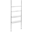 Teleskopregal 'Ellera' Edelstahl je 2 Ablagen/Körbe 65-285 cm