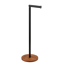 Stand Toilettenpapierhalter 'Serro' 2-in-1 Bambus/Edelstahl