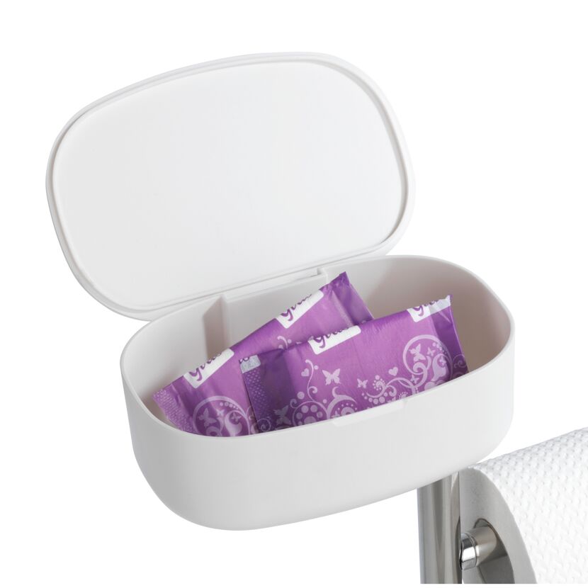 Offene Box mit Damenbinden