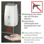 Seifenspender 'Treviso' chromfarben mit Sensor 650 ml