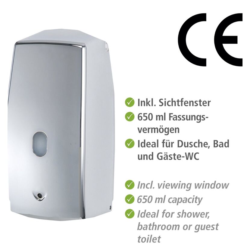 Seifenspender mit Sichtfenster