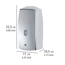 Seifenspender 'Treviso' chromfarben mit Sensor 650 ml