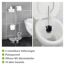 Toilettenbürste und Ständer im Badezimmer