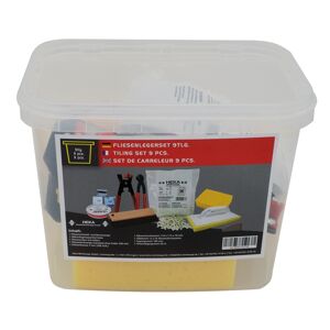 Fliesenlegerset 9-teilig im Eimer