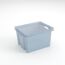 Aufbewahrungsbox 'Vulcano Style' blau/transluzent 30 l