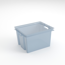 Aufbewahrungsbox 'Vulcano Style' blau/transluzent 30 l
