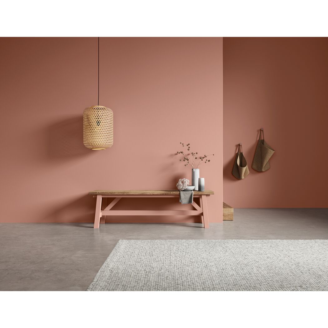 Naturell Kreidefarbe 'Herbstrascheln' rostrot matt 1 l