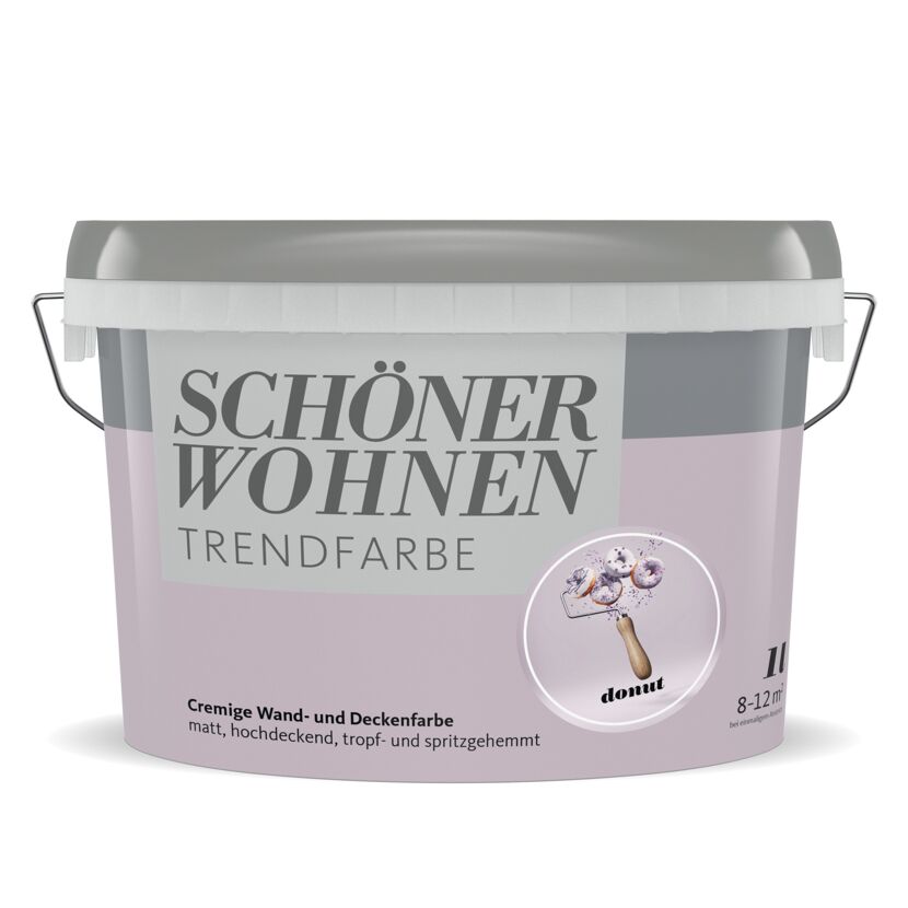 Trendfarbe 'Donut' lila matt 1 l