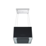 Inselhaube 'CH11050IS' Metall/Glas schwarz 50 cm
